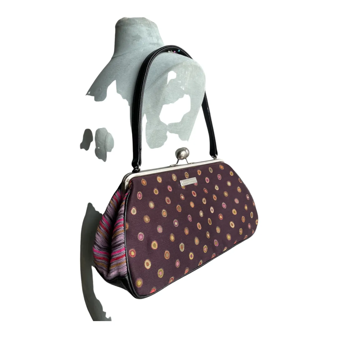 4051-L Mulberry Dot