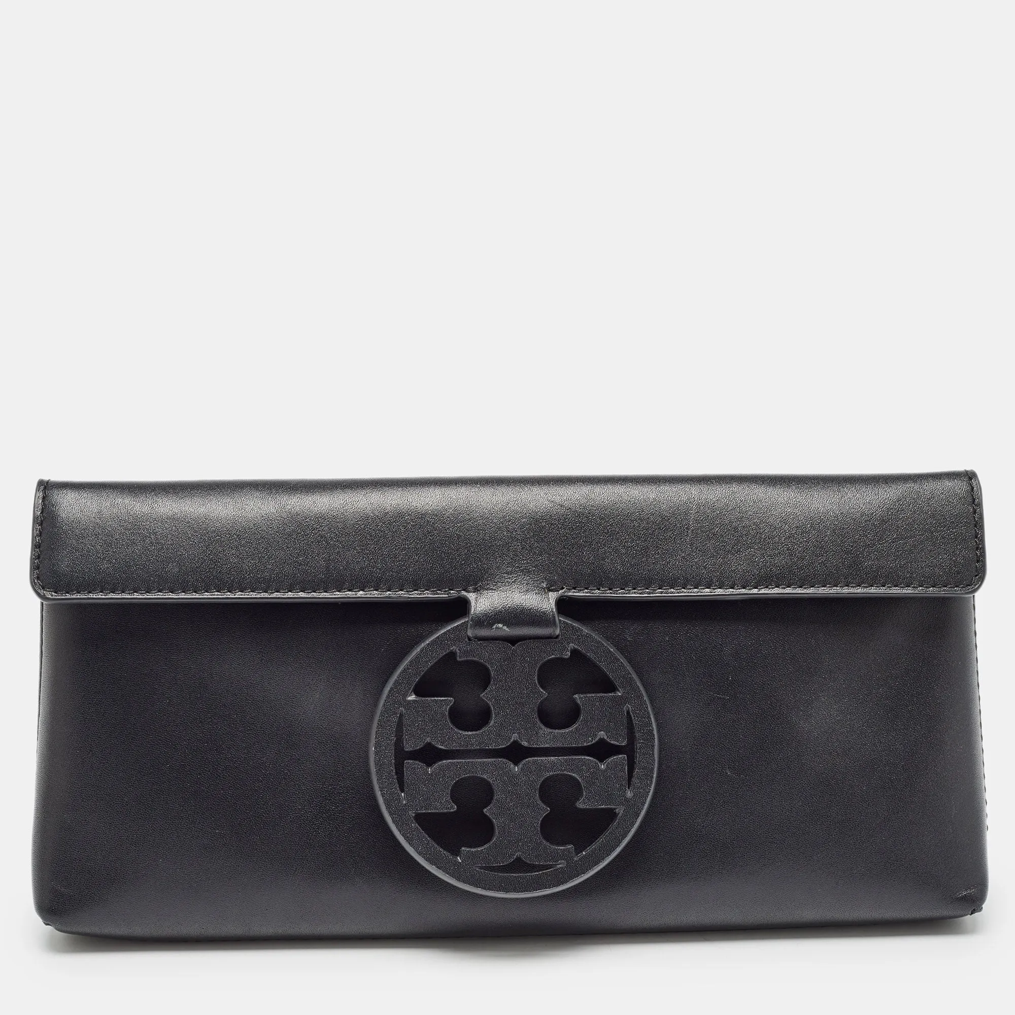 Back Leather Miller Clutch
