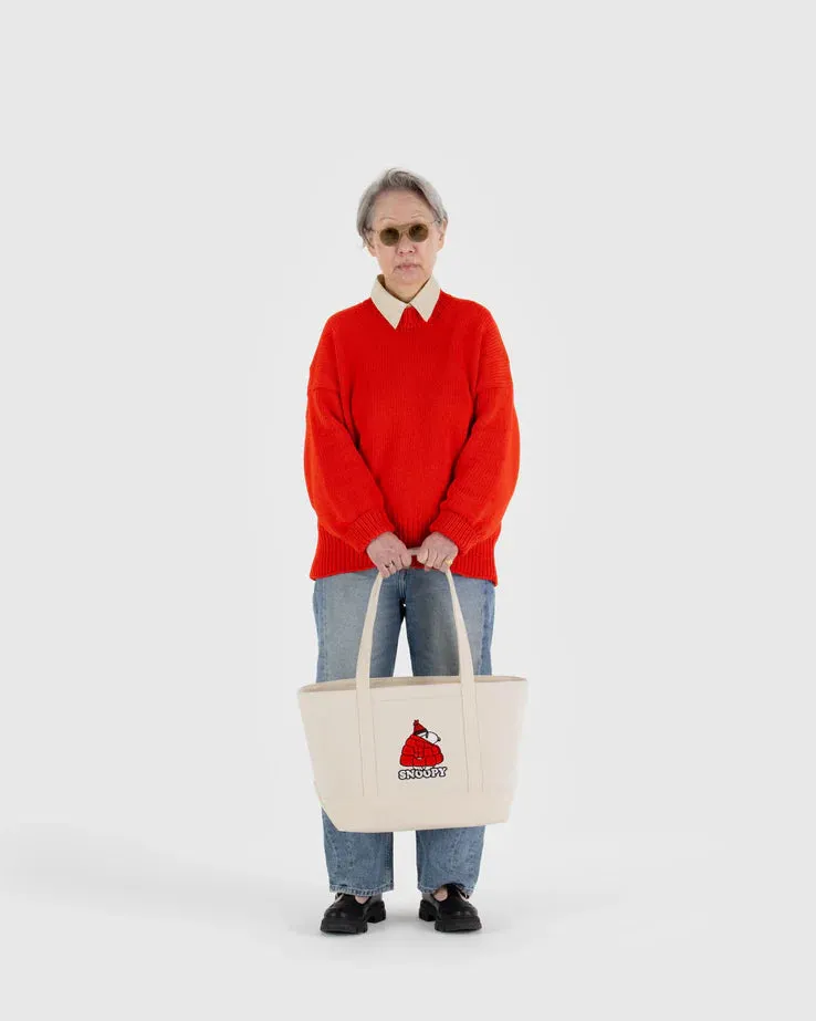 BAGGU x Peanuts Heavyweight Canvas Tote Bag Medium - Recycled Cotton Canvas