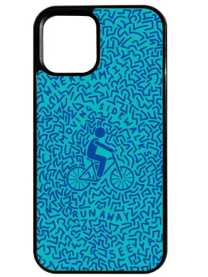 Bicycle Man in Blue