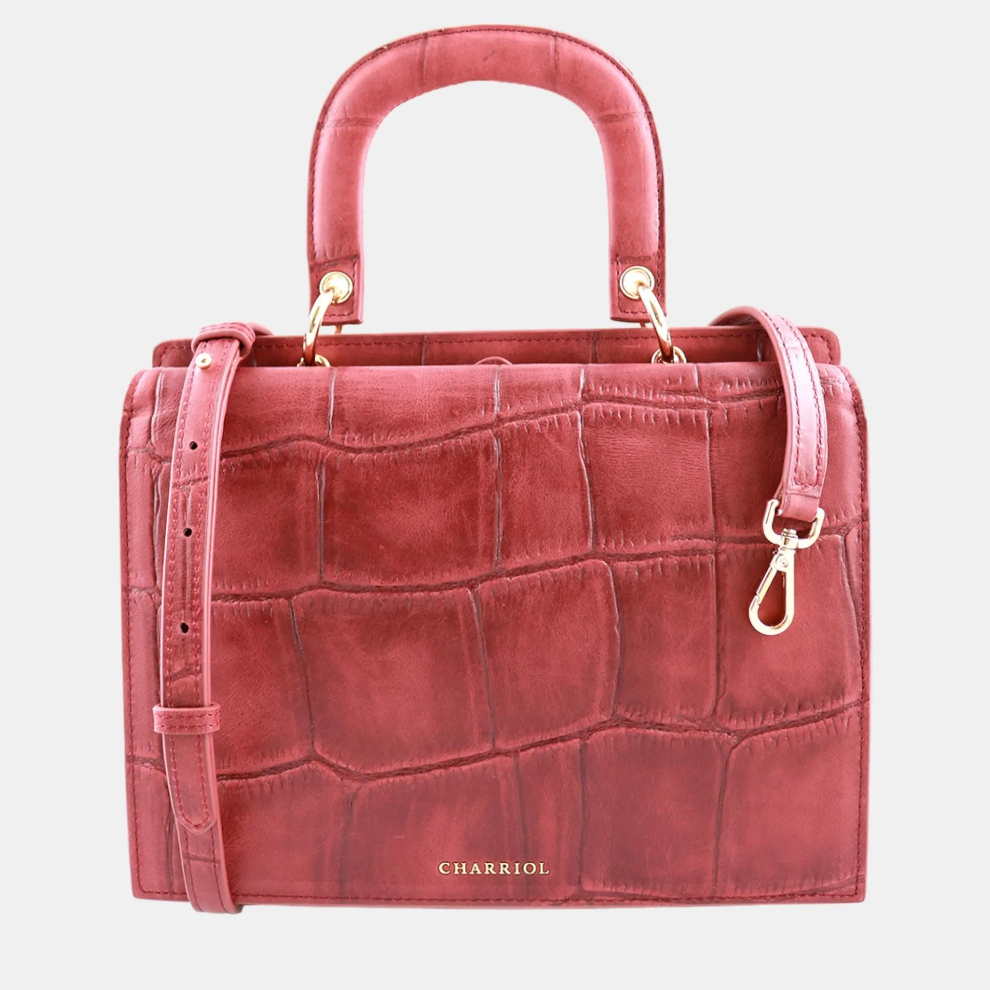 Bordeaux Leather Passion Handbag