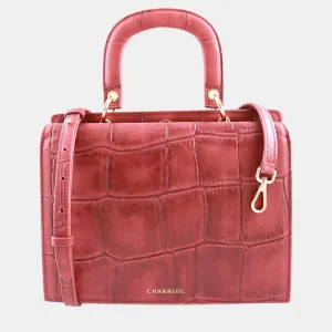 Bordeaux Leather Passion Handbag