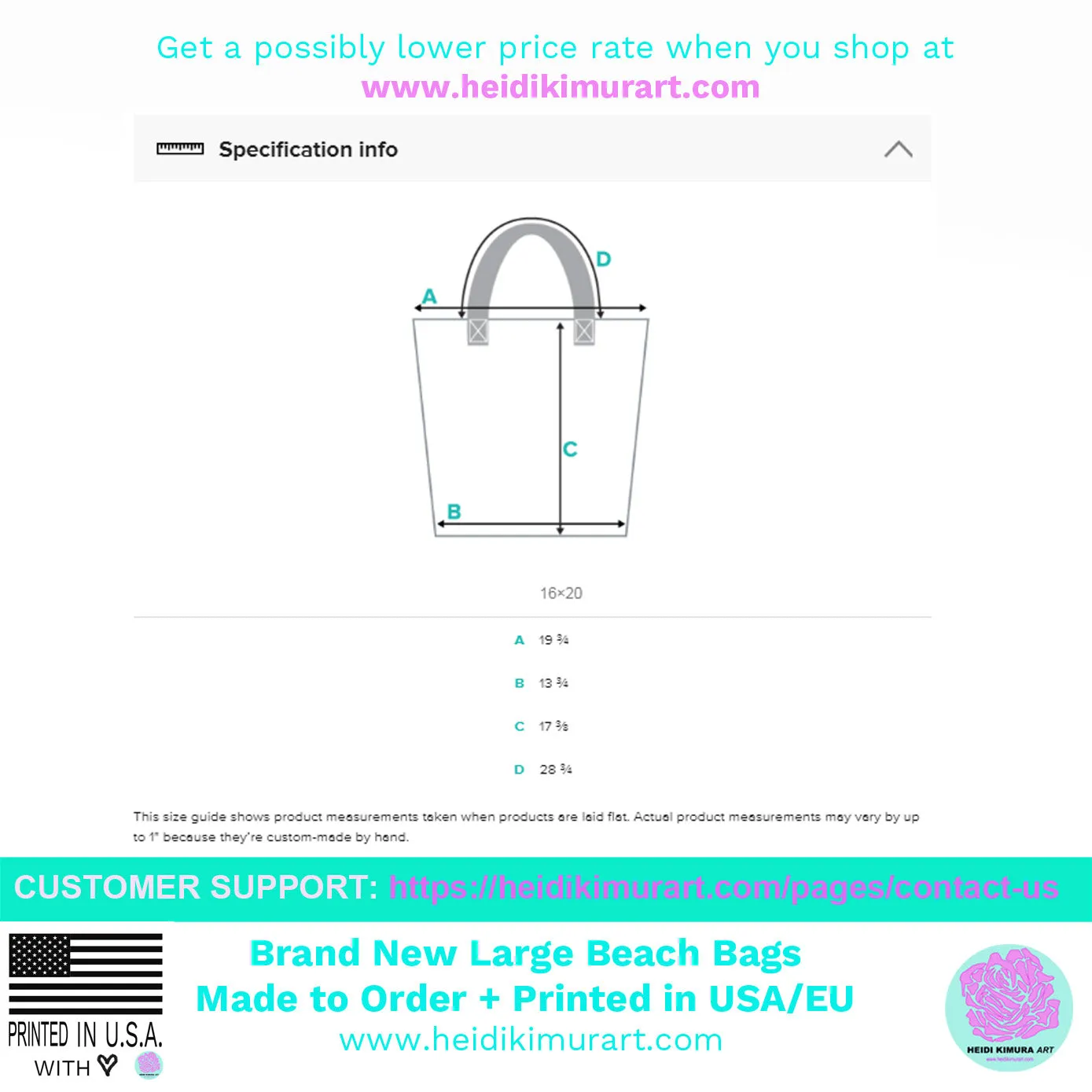 Buffalo Red Tote Bag, Plaid Print Preppy Chic Classic Designer Beach Tote Market Bag- Made in USA/EU