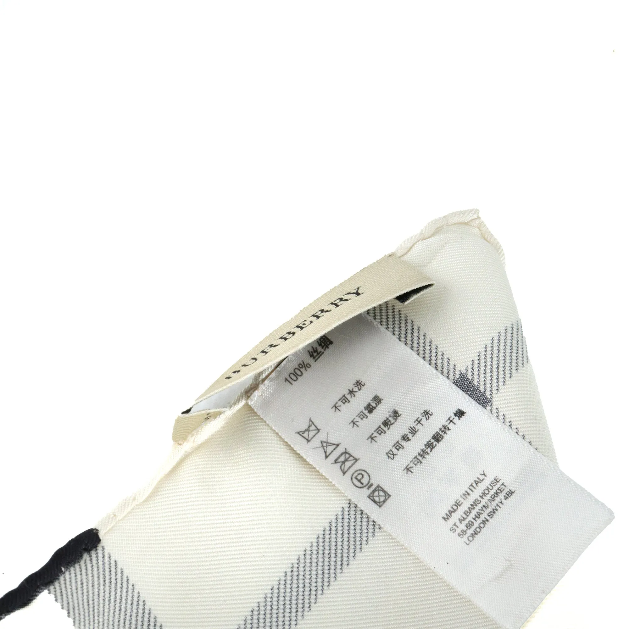 BURBERRY BURBERRY Silk handkerchief