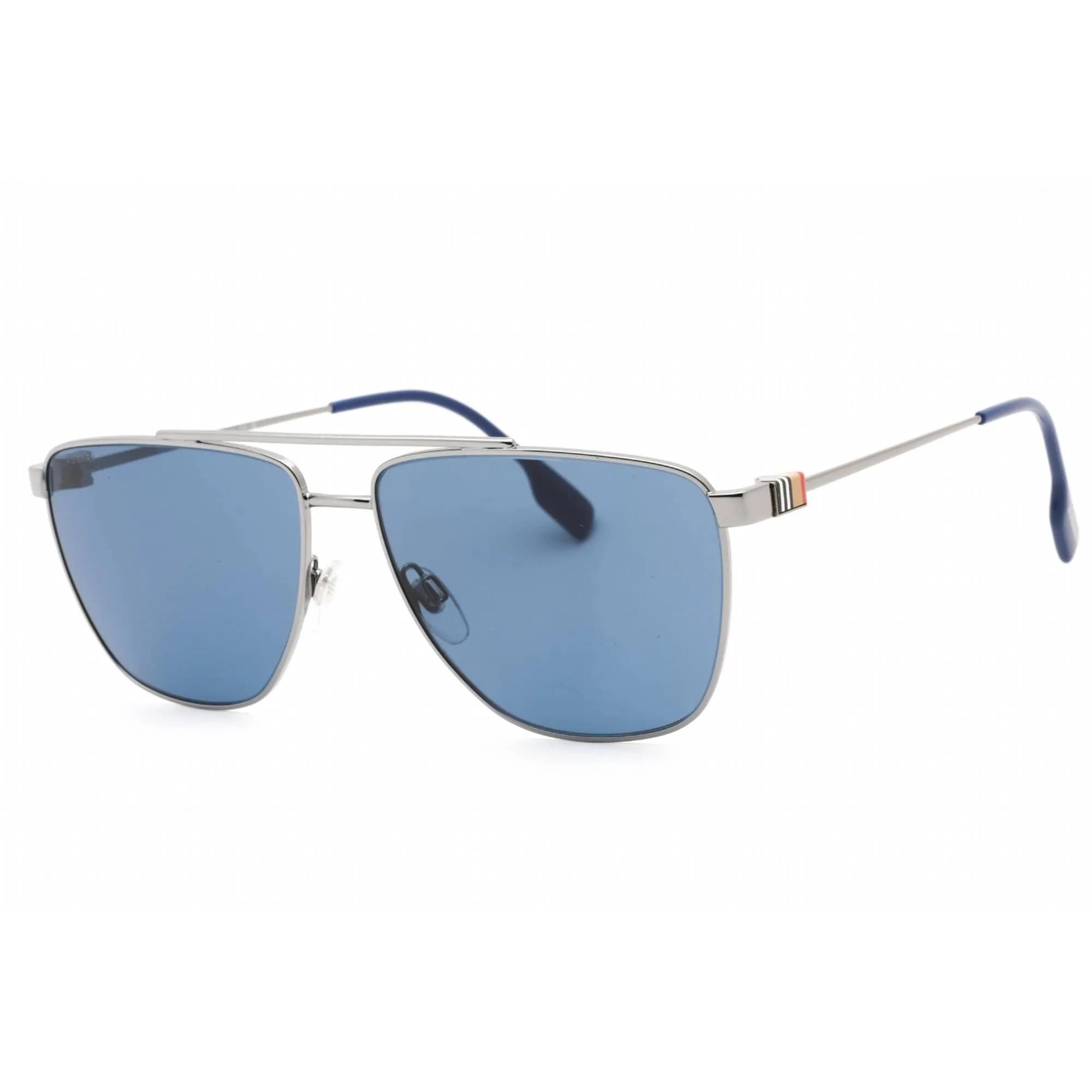 Burberry Men's Sunglasses - Gunmetal Frame Dark Blue Lens | 0BE3141 100380