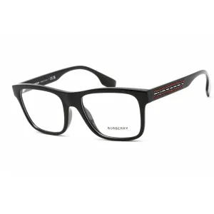 Burberry Unisex Eyeglasses - Clear Demo Lens Black Plastic Square Frame | 0BE2353 3001