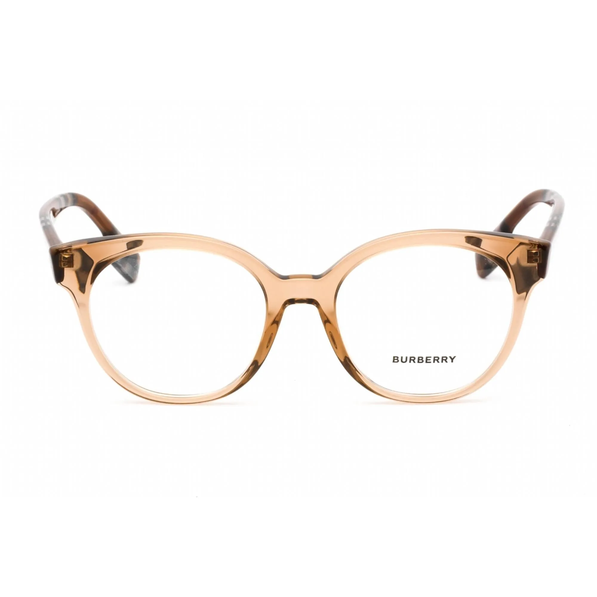Burberry Unisex Eyeglasses - Clear Lens Brown Plastic Round Shape Frame | 0BE2356 3992