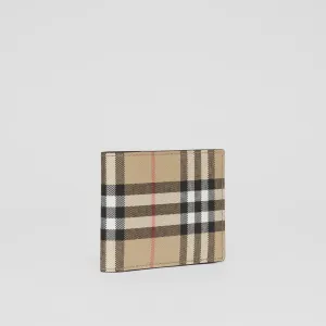 BURBERRY VINTAGE CHECK BIFOLD WALLET
