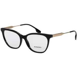 Burberry Women's Eyeglasses - Black Plastic Cat Eye Frame | BURBERRY 0BE2333 3001