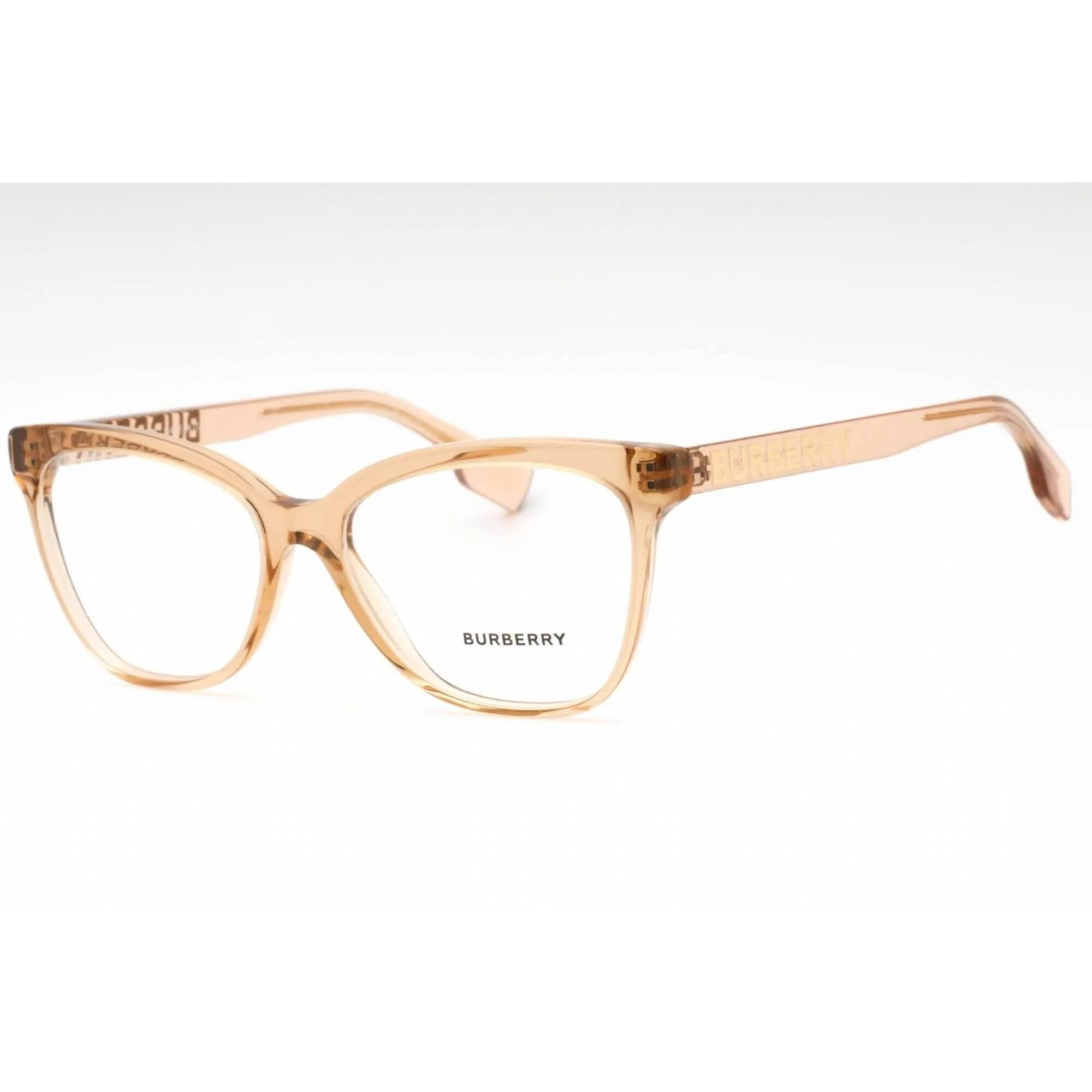 Burberry Women's Eyeglasses - Brown Plastic Cat Eye Full Rim Frame | 0BE2364 3779