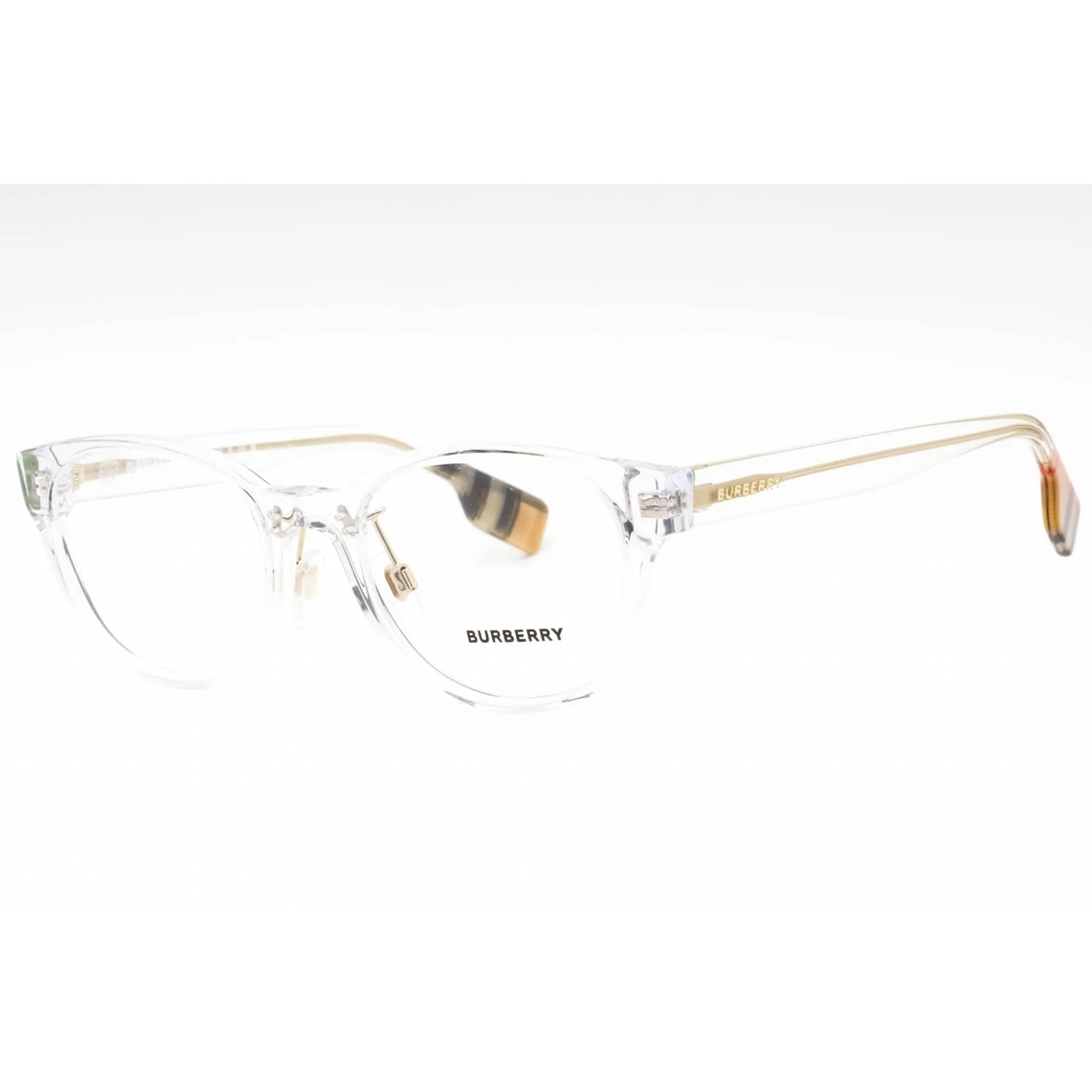 Burberry Women's Eyeglasses - Clear Plastic Full Rim Oval Shape Frame | 0BE2381D 3024