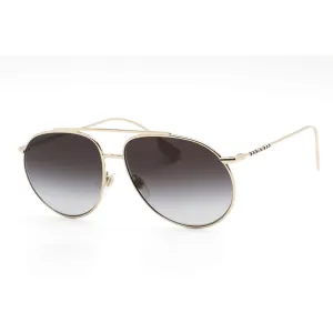 Burberry Women's Sunglasses - Light Gold Frame Grey Gradient Lens | 0BE3138 11098G
