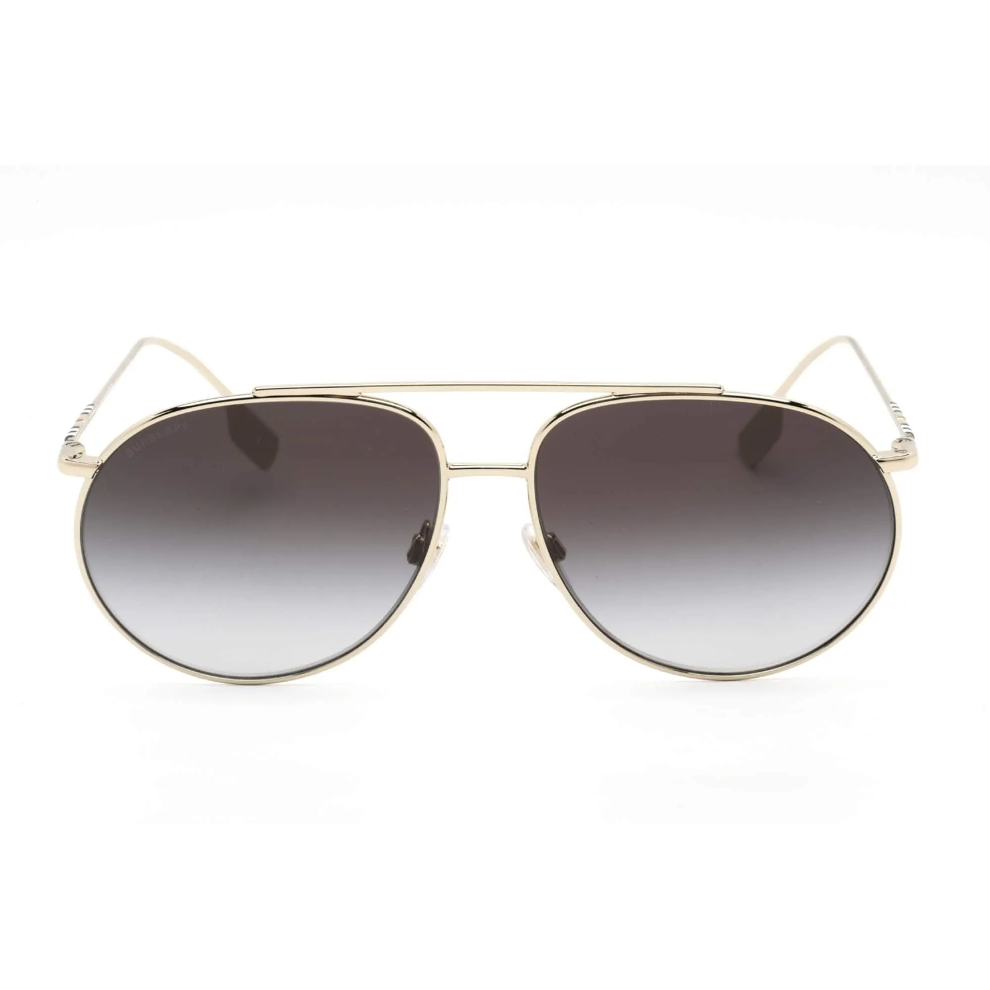 Burberry Women's Sunglasses - Light Gold Frame Grey Gradient Lens | 0BE3138 11098G