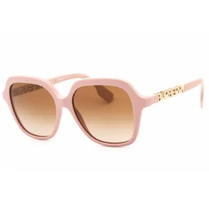 Burberry Women's Sunglasses - Pink Plastic Frame Brown Gradient Lens | 0BE4389 406113