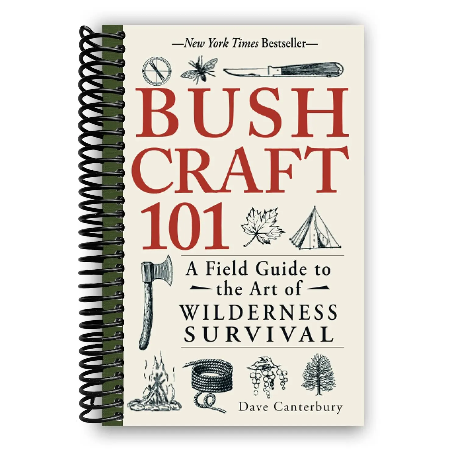 Bushcraft 101: A Field Guide to the Art of Wilderness Survival [Spiral-bound] Spiral-bound
