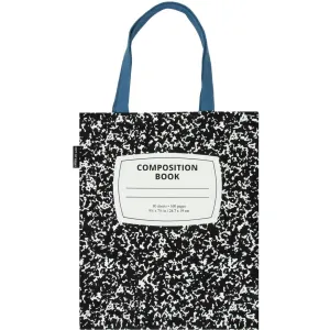 Composition Book Canvas Tote