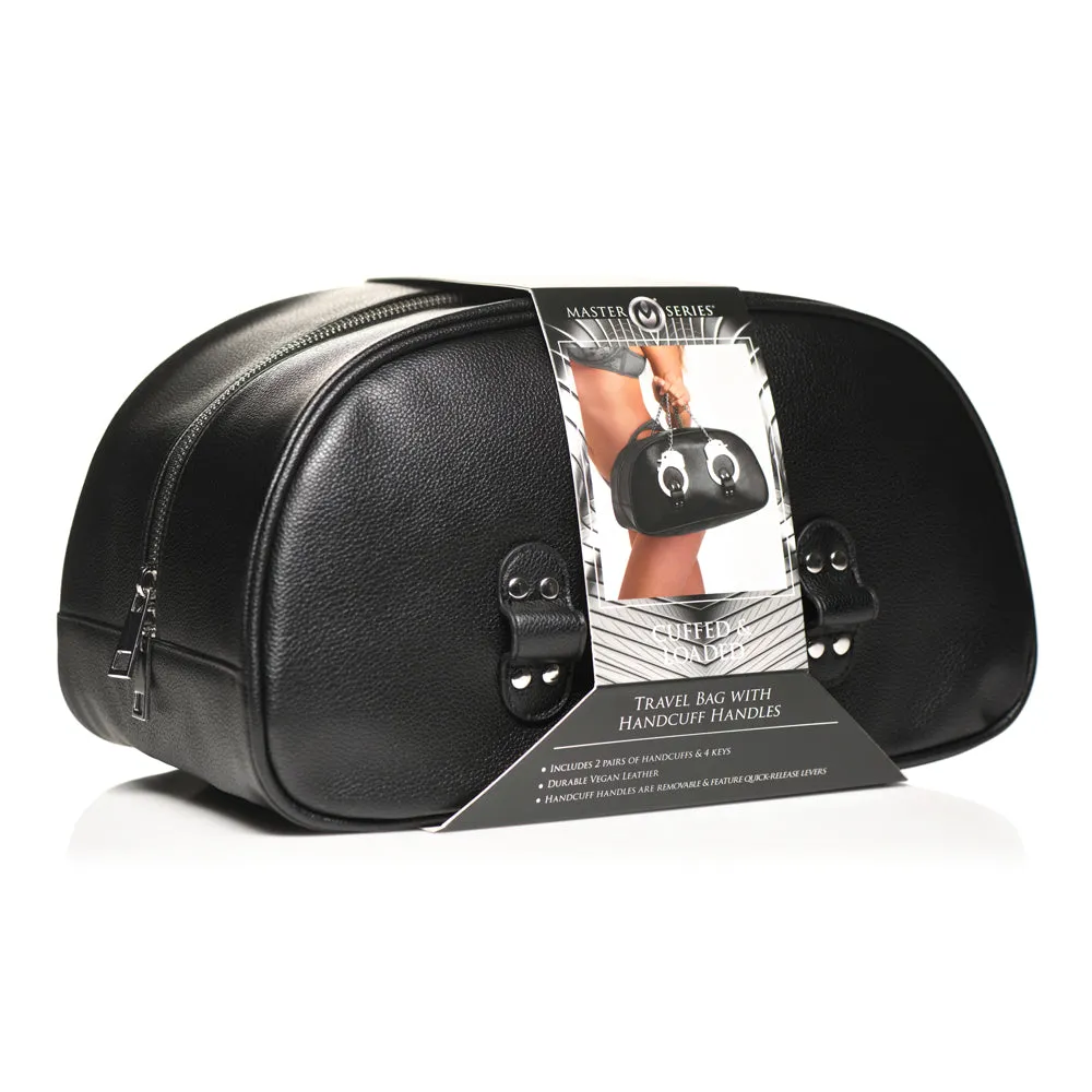 Cuffed & Loaded Travel Bag w/ Handcuffs