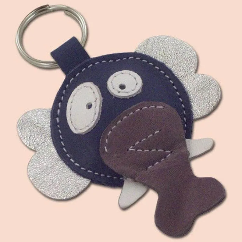 Genuine Leather Keyring