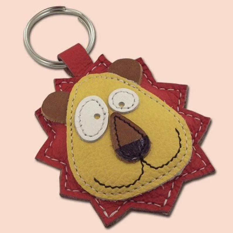 Genuine Leather Keyring