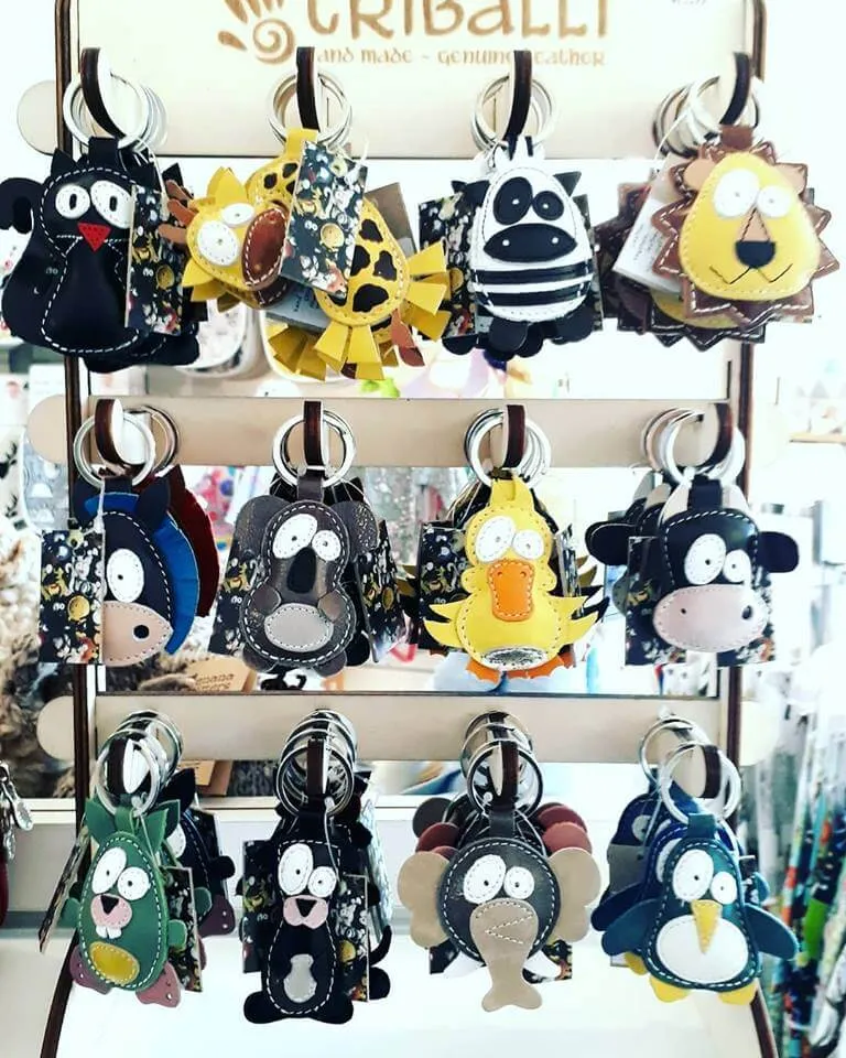 Genuine Leather Keyring