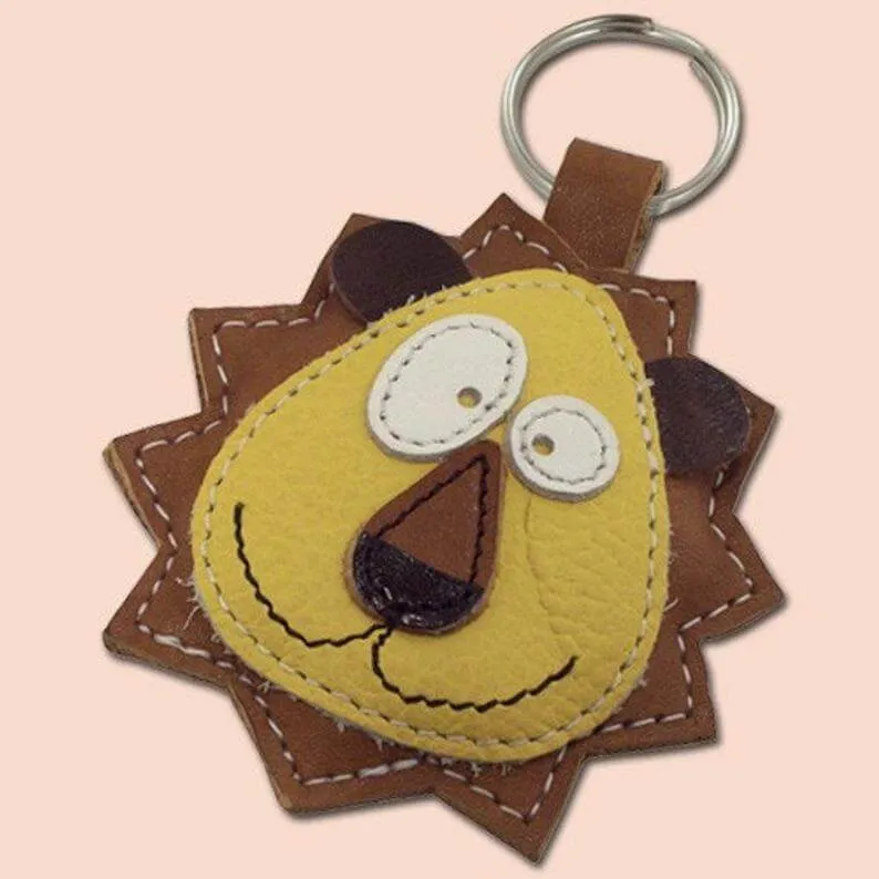 Genuine Leather Keyring