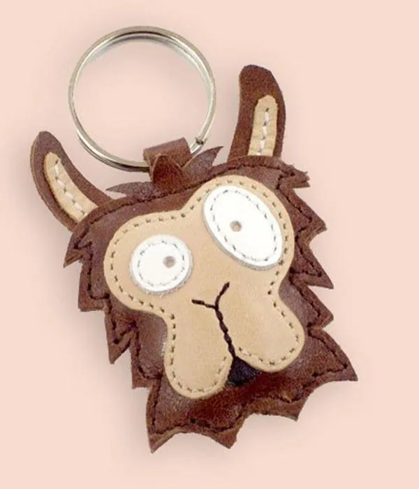 Genuine Leather Keyring