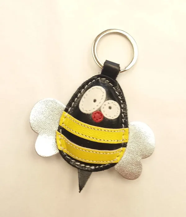 Genuine Leather Keyring