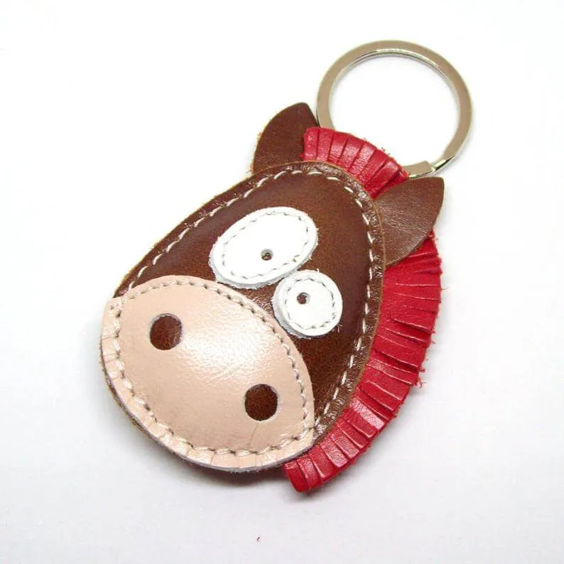 Genuine Leather Keyring