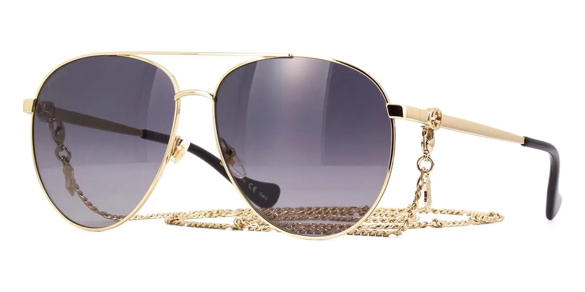 Gucci GG1088S 001 with Detachable Chain