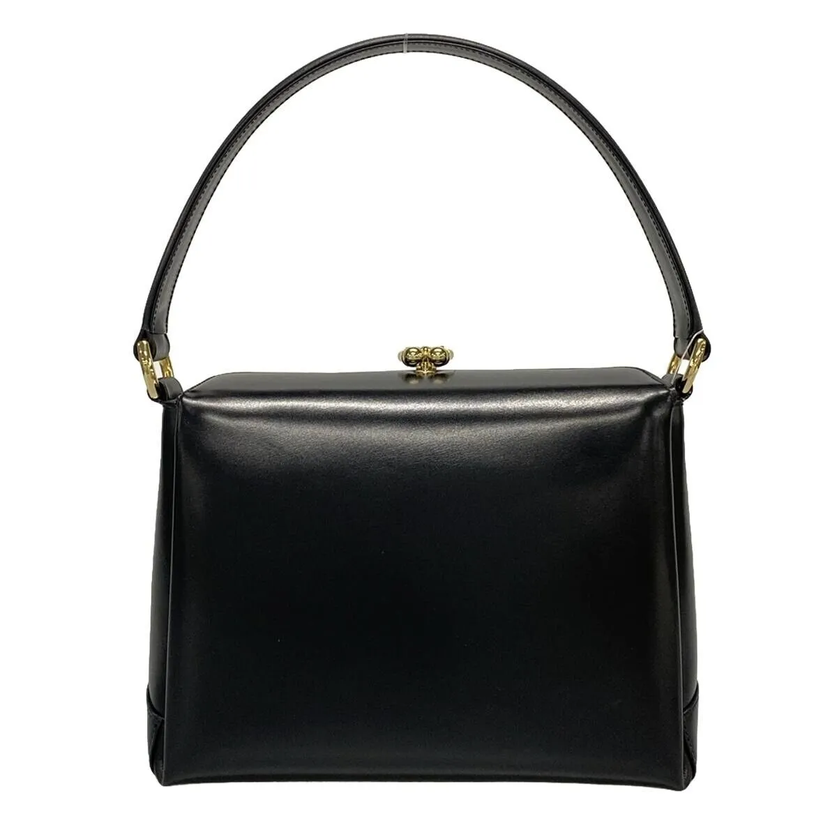 Gucci Horseshoe - Black Leather