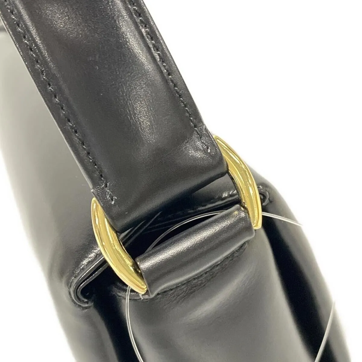 Gucci Horseshoe - Black Leather