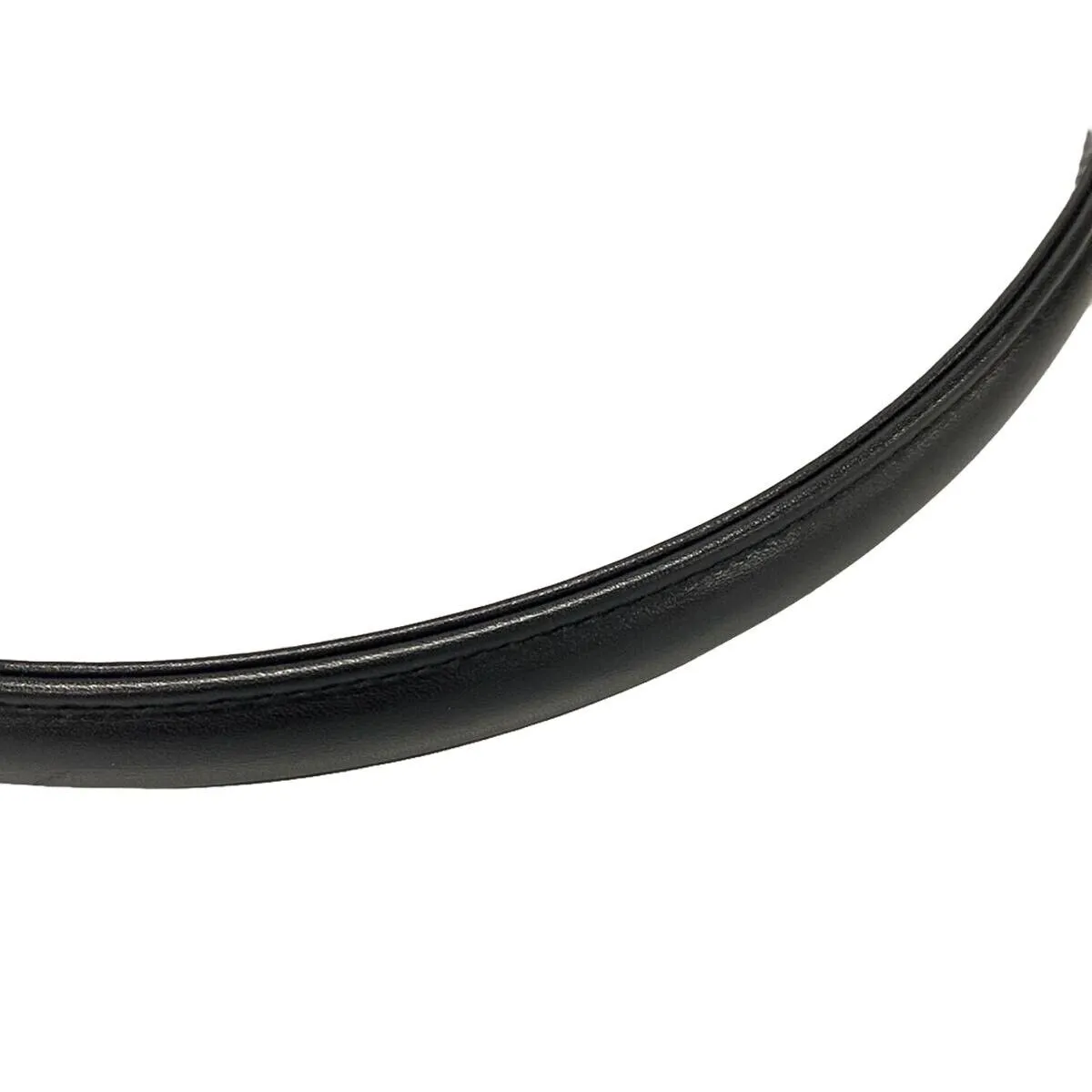 Gucci Horseshoe - Black Leather
