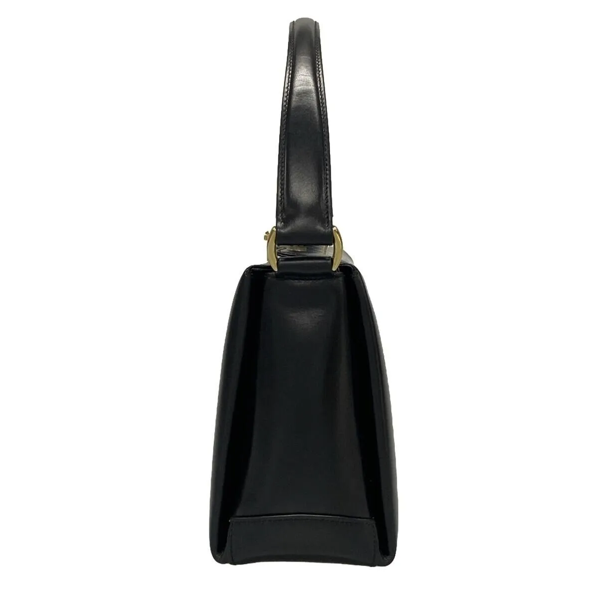 Gucci Horseshoe - Black Leather