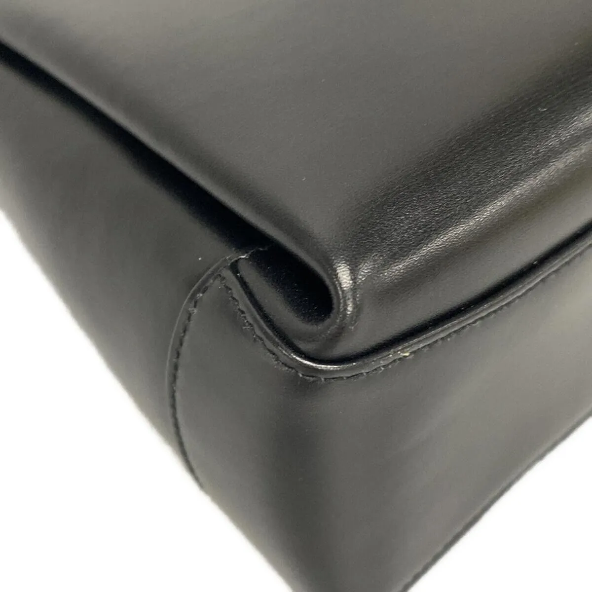 Gucci Horseshoe - Black Leather