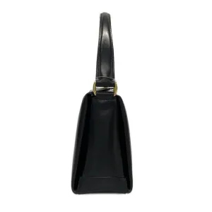 Gucci Horseshoe - Black Leather