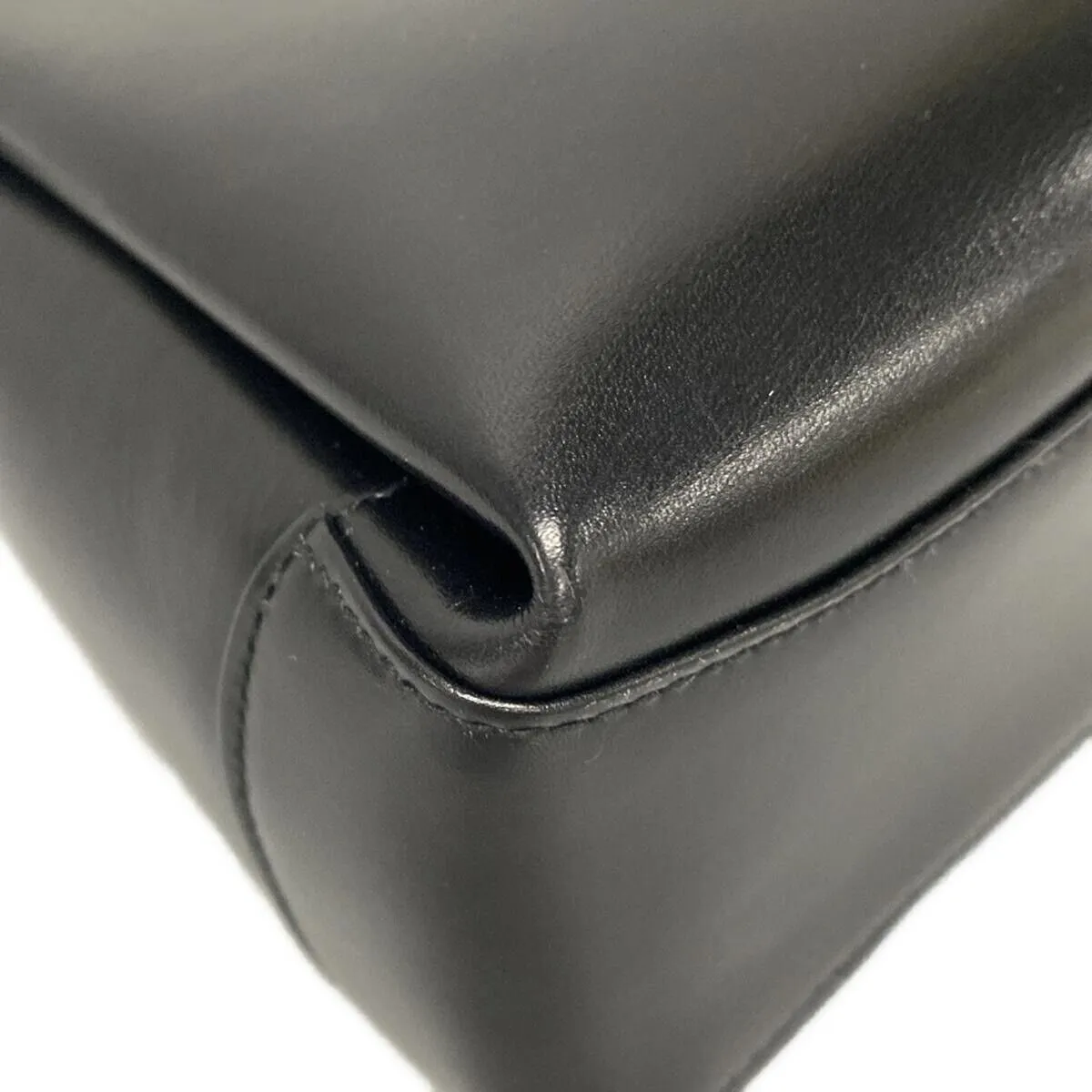 Gucci Horseshoe - Black Leather