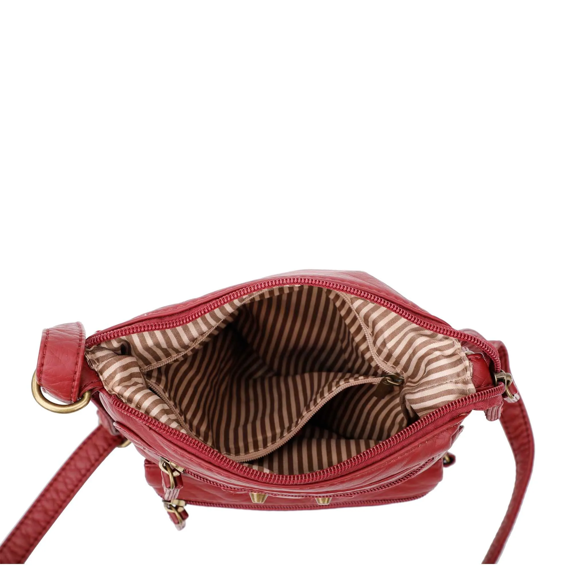 Jassy Crossbody - Burgundy