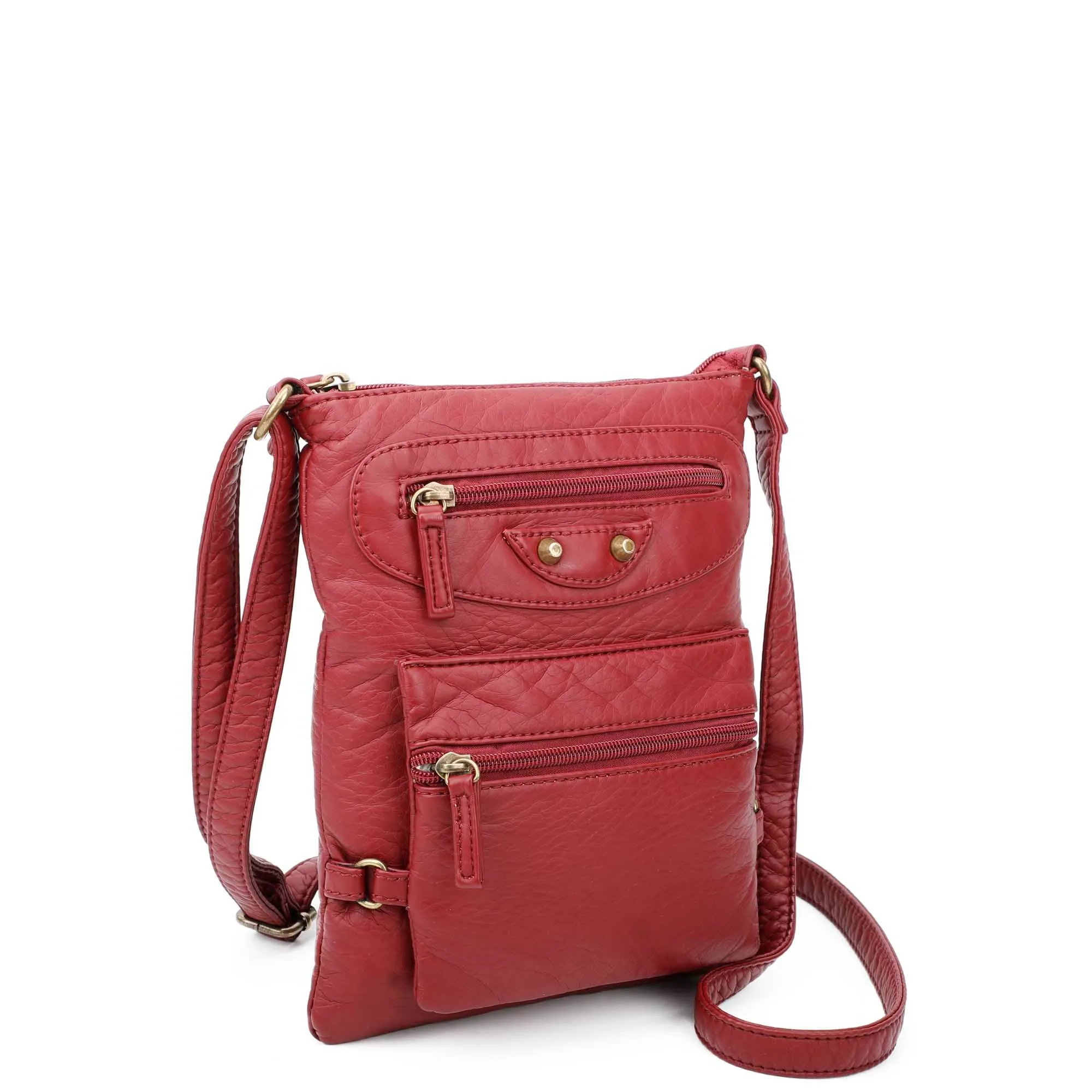 Jassy Crossbody - Burgundy