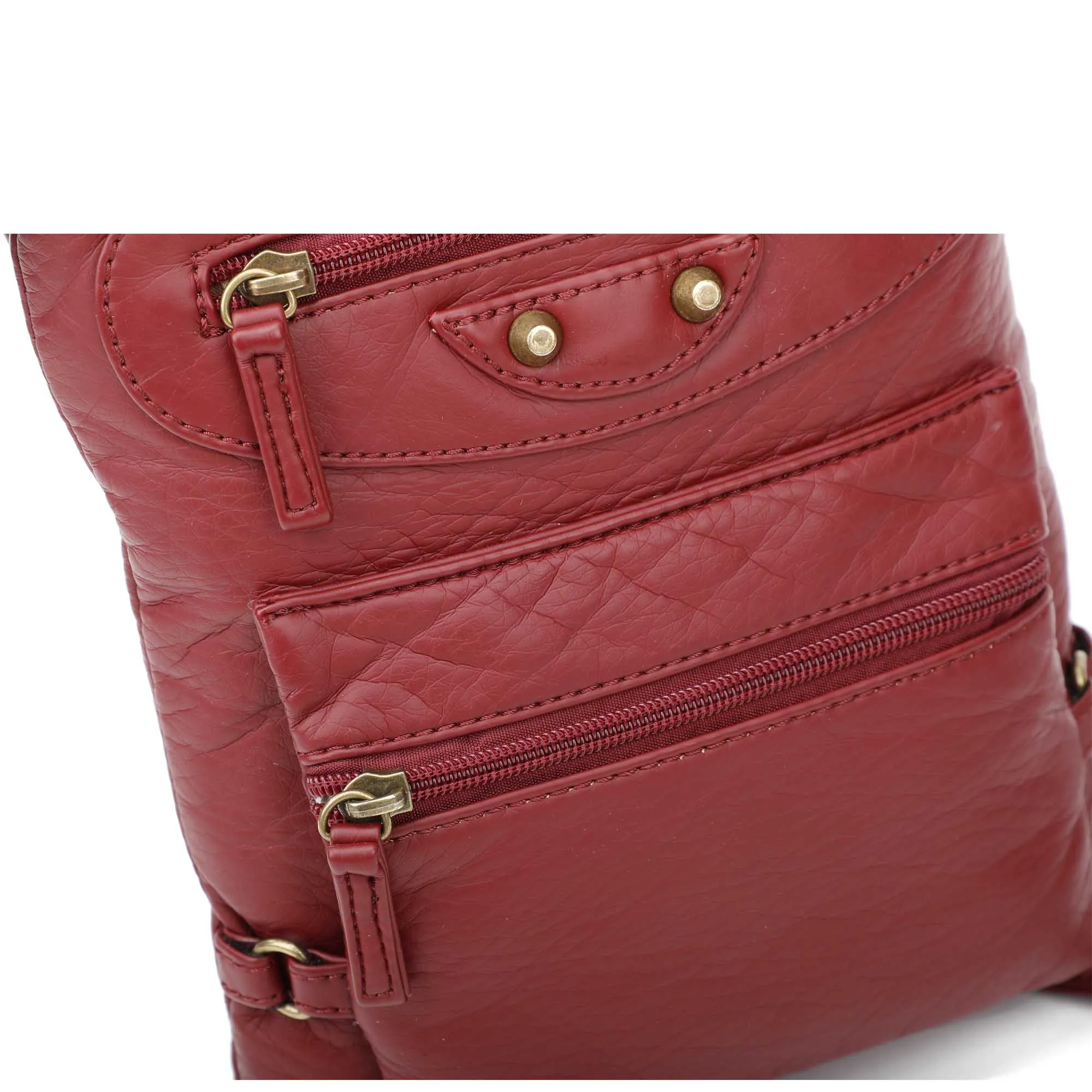 Jassy Crossbody - Burgundy