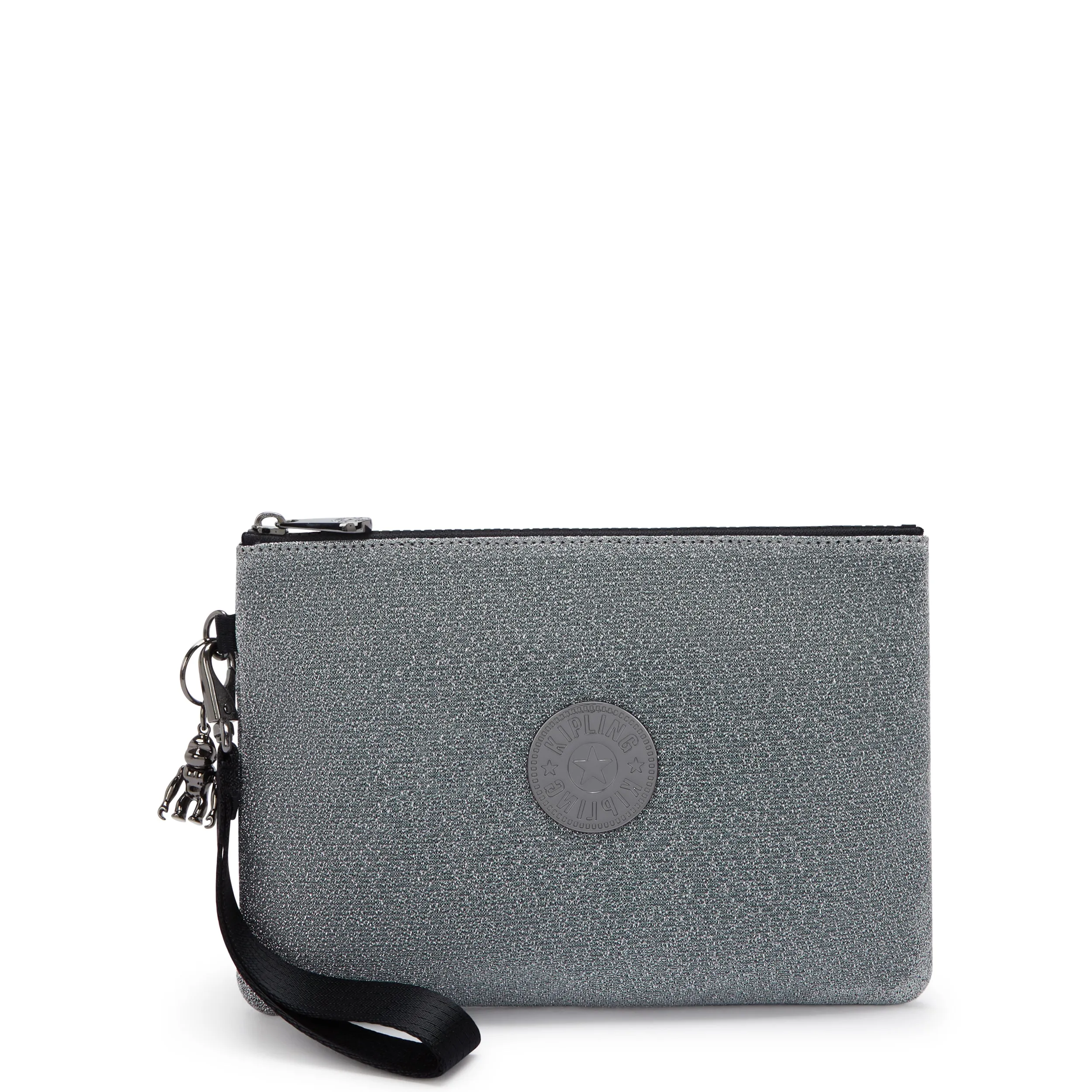 Kipling Fancy Going Out Silv Large Flat Pouch  I5780-0MS