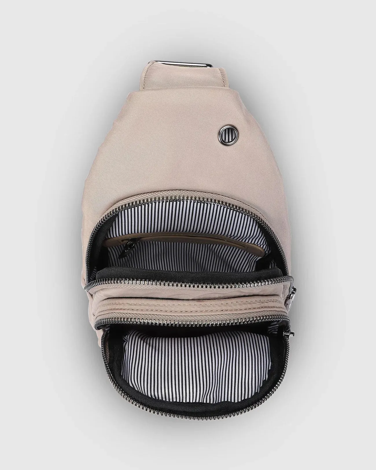 Louenhide Boyd Nylon Sling Bag - Beige