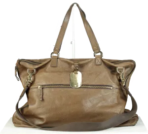 Mulberry Brown Large Shoulder Bag