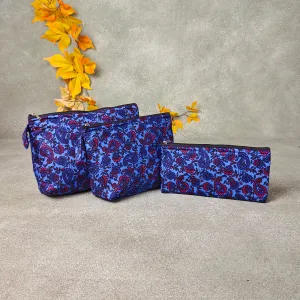 Pouch Buddies Purple Floral Prints