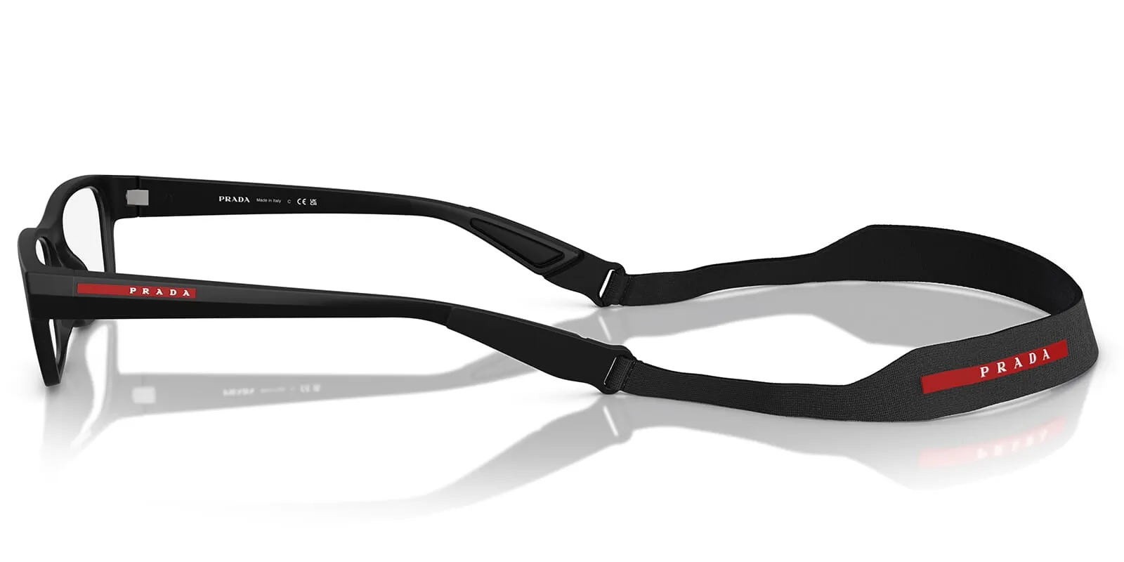 Prada Linea Rossa VPS 03R 1BO1O1 with Detachable Strap