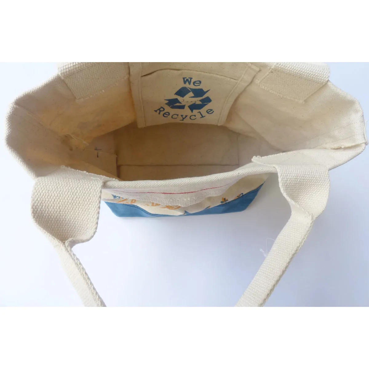 Recycled Canvas Tote Bag (L)
