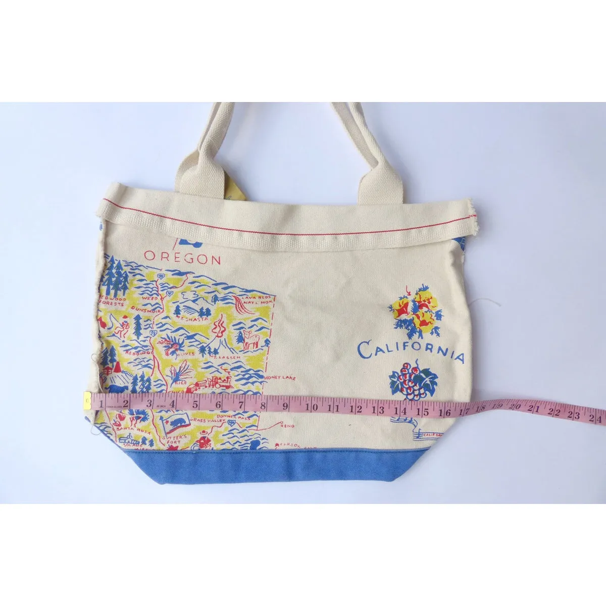 Recycled Canvas Tote Bag (L)