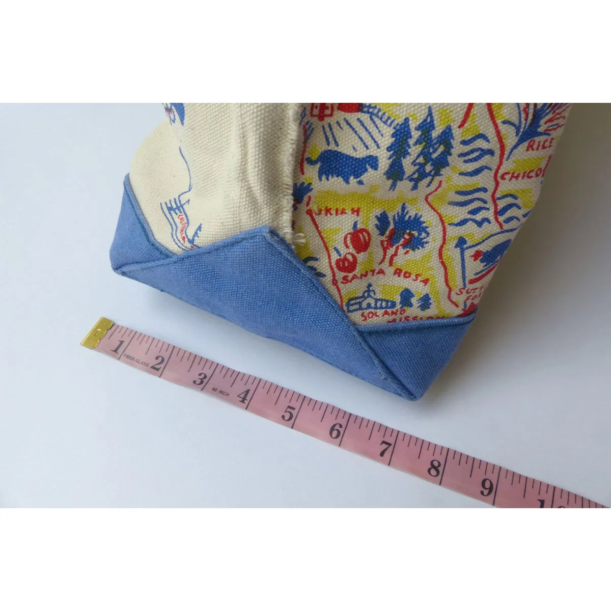Recycled Canvas Tote Bag (L)
