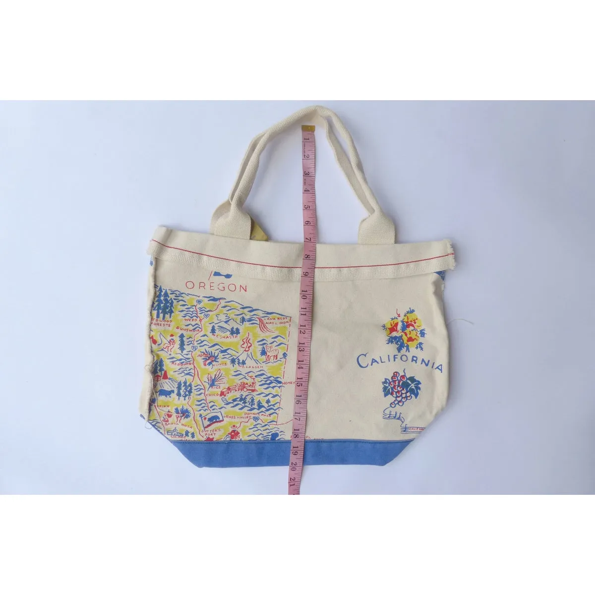 Recycled Canvas Tote Bag (L)