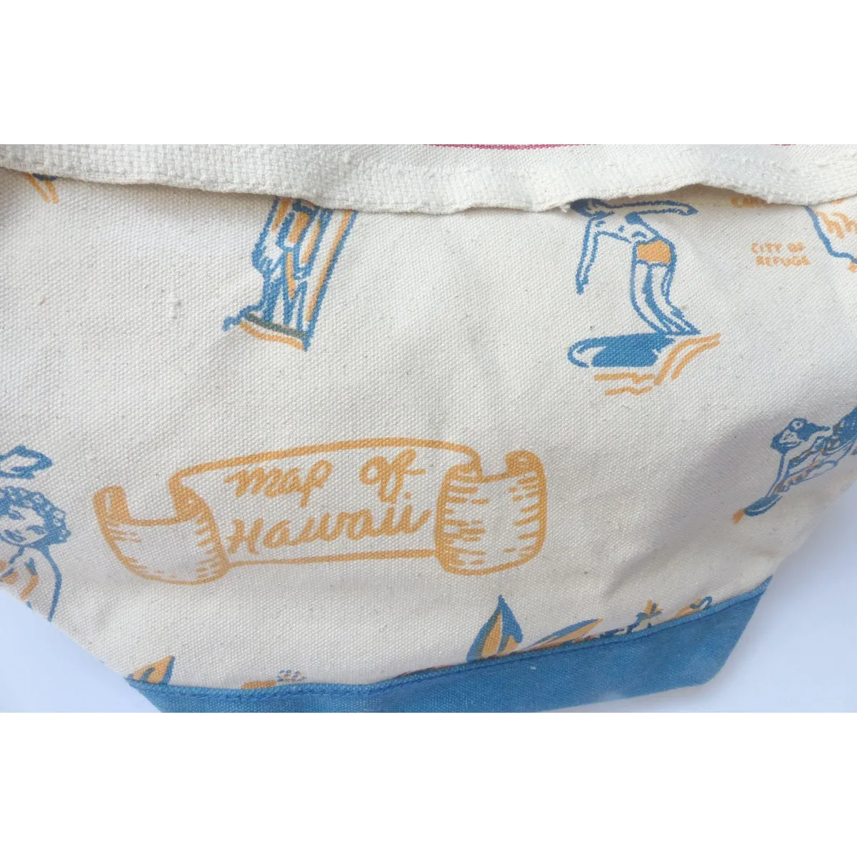 Recycled Canvas Tote Bag (L)