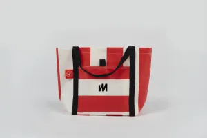 Red Tote - Classic Stripe